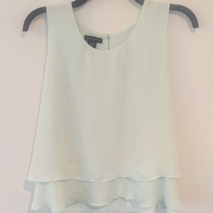 Flowy light blue tank